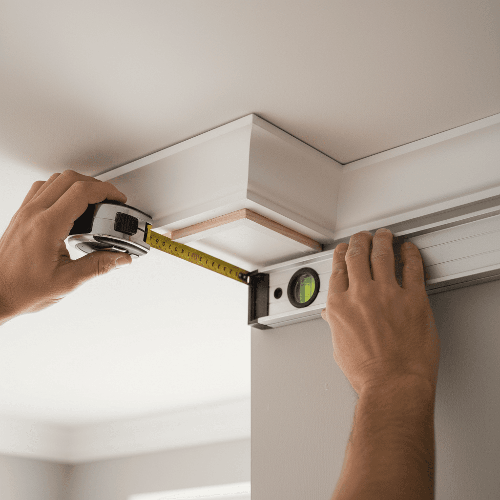 Trim and finish carpentry in a Louisville property